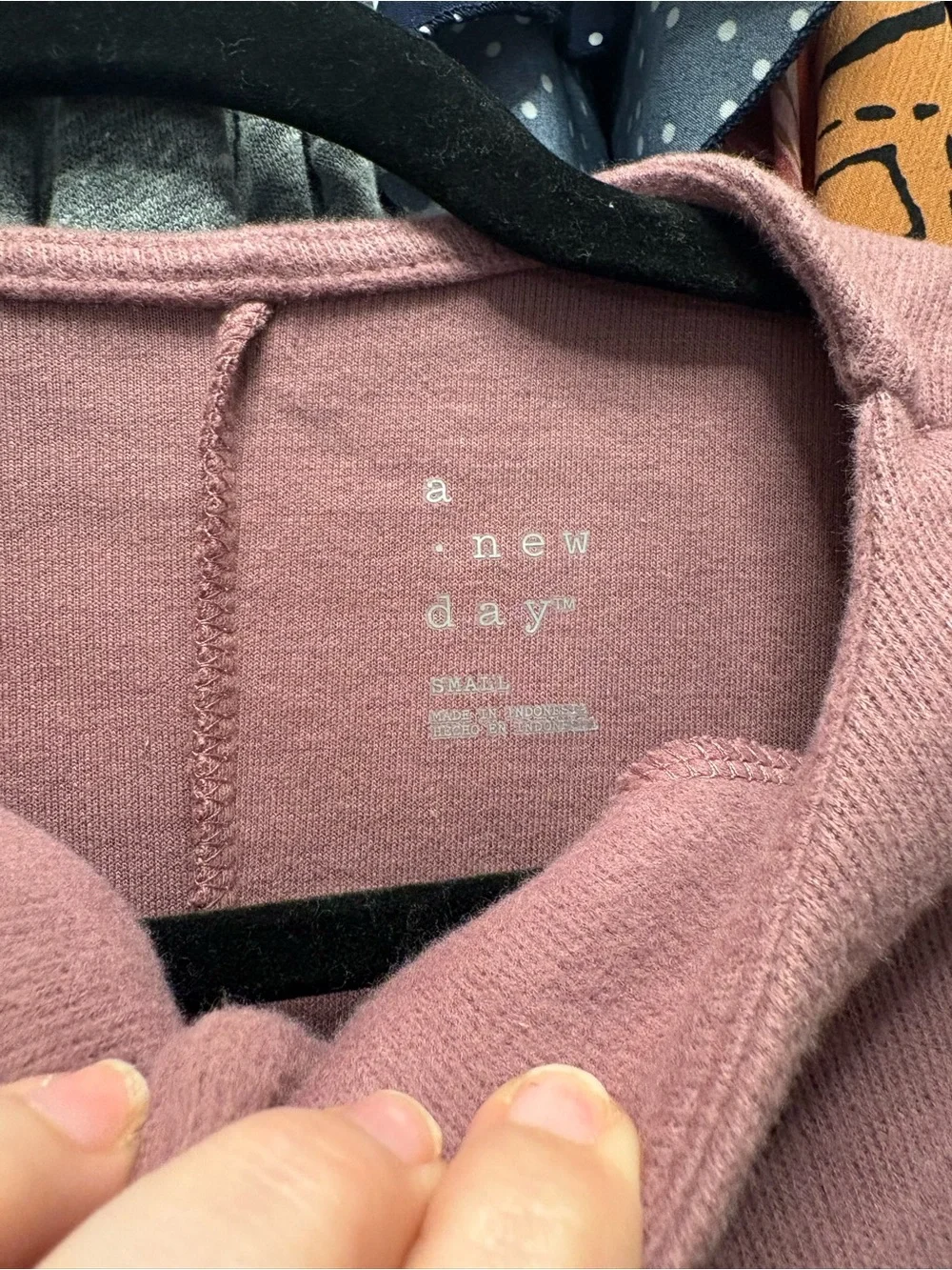 a new day Dusty Rose Button-Back Sleeveless Top